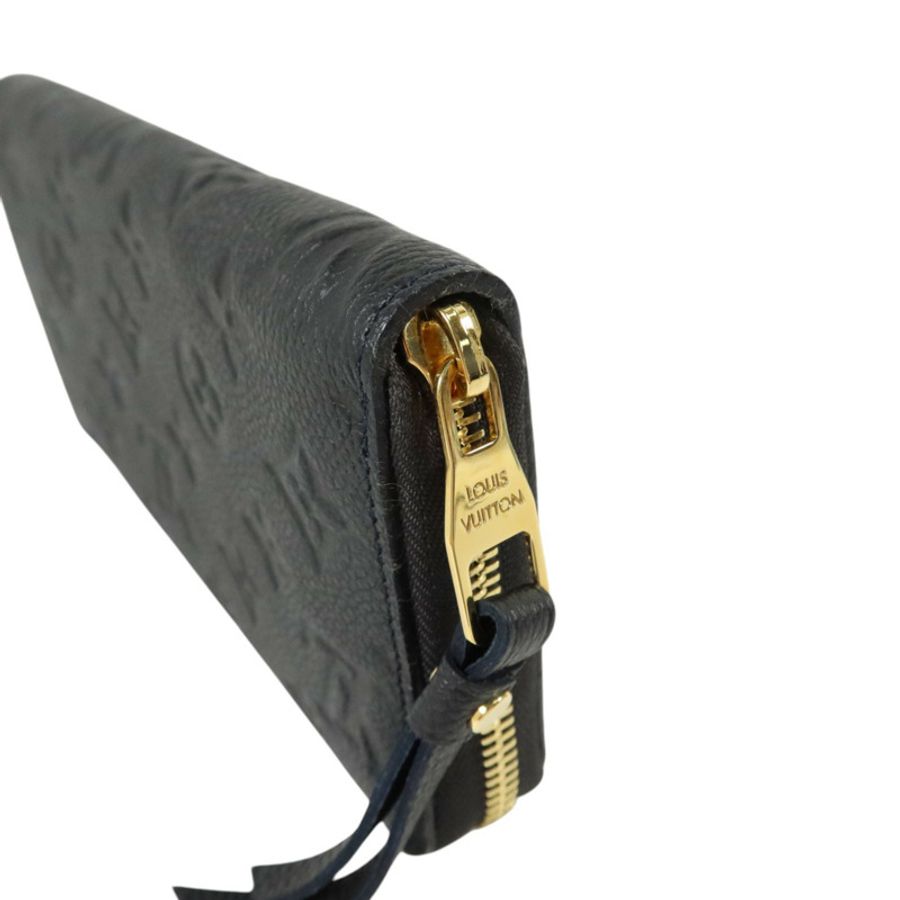 LOUIS VUITTON Monogram Empreinte Zippy Long Wallet金扣長錢包-7