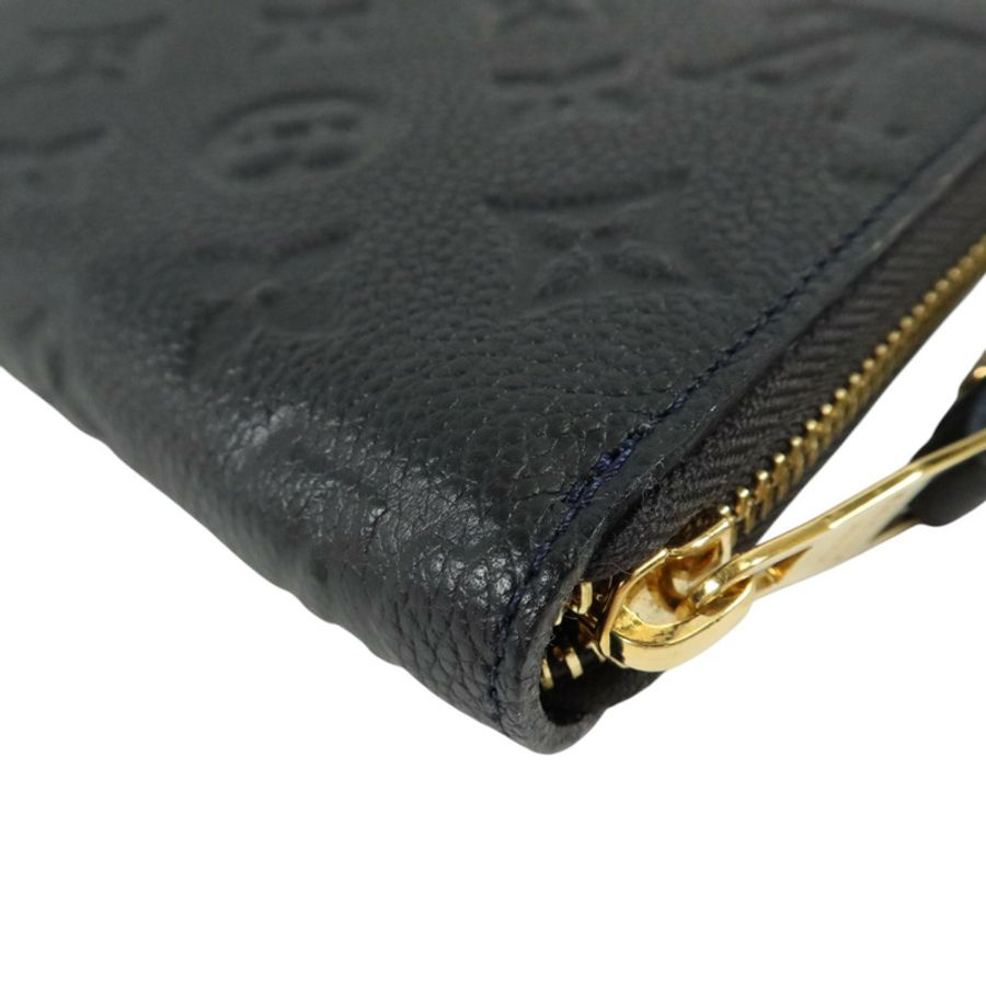 LOUIS VUITTON Monogram Empreinte Zippy Long Wallet金扣長錢包-12