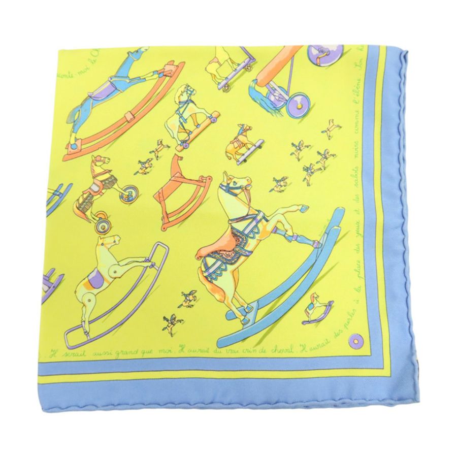 HERMES 絲質Scarf 45x45cm絲巾-2