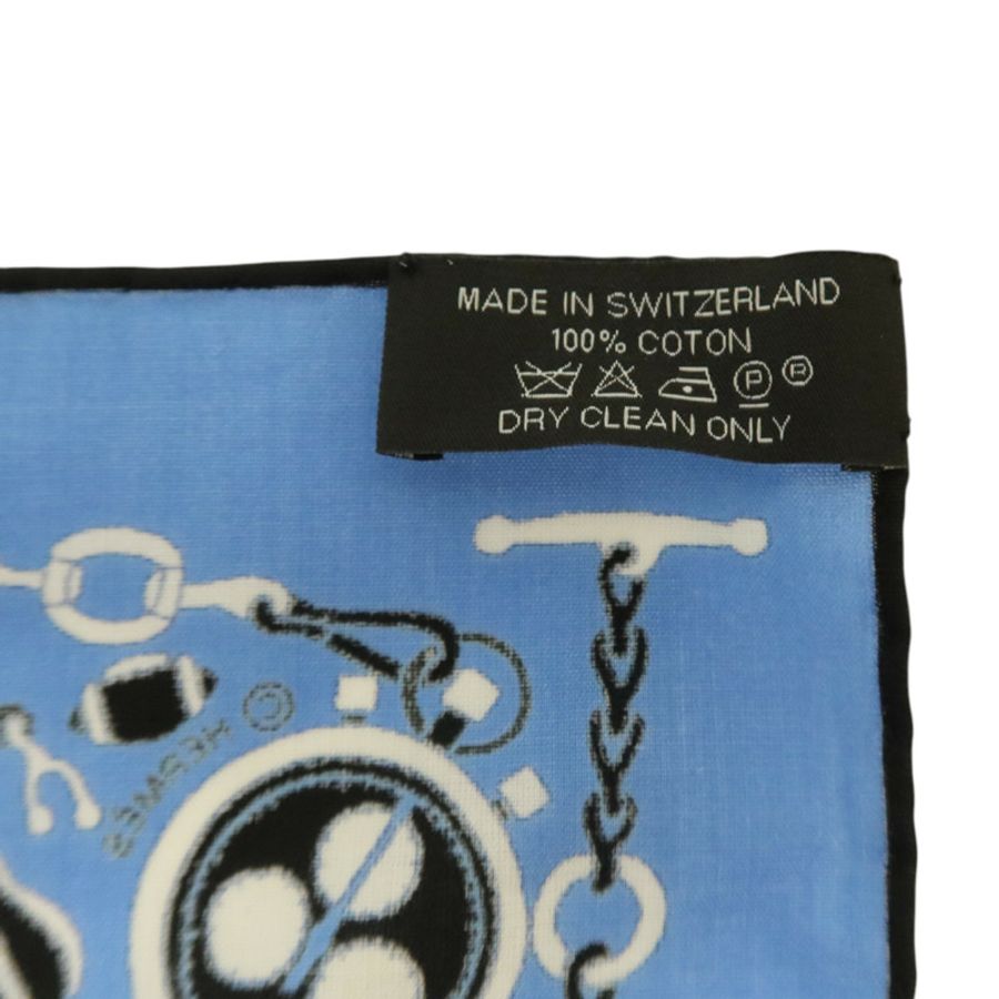 HERMES 棉質Scarf 90x90cm棉巾-7