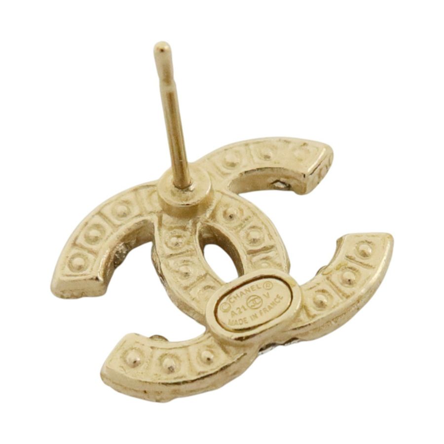 CHANEL 金屬/PVC Earrings耳環-5