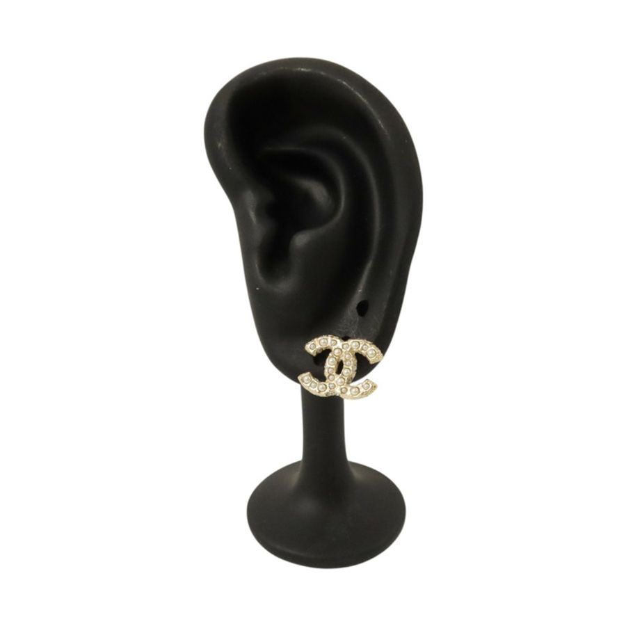 CHANEL 金屬/PVC Earrings耳環-6