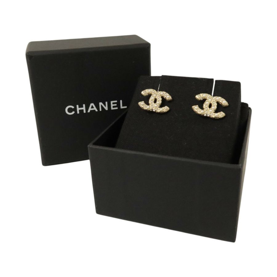 CHANEL 金屬/PVC Earrings耳環-7