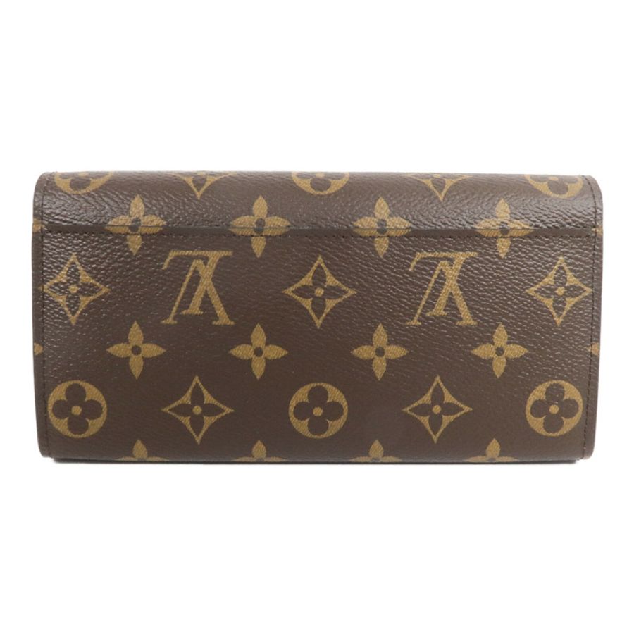 LOUIS VUITTON Monogram Portefeuille Sara金扣長錢包-1