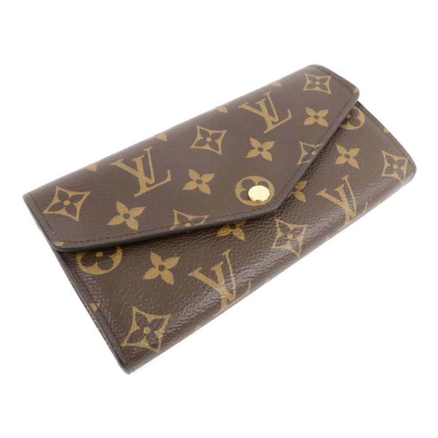 LOUIS VUITTON Monogram Portefeuille Sara金扣長錢包-2