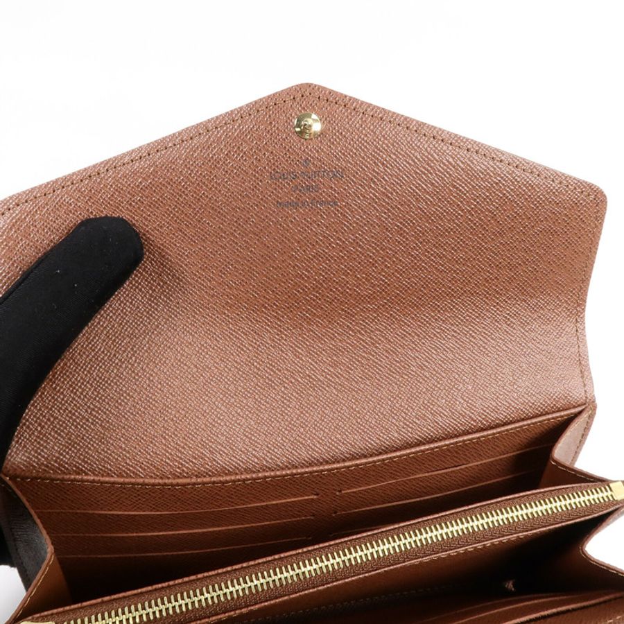 LOUIS VUITTON Monogram Portefeuille Sara金扣長錢包-5