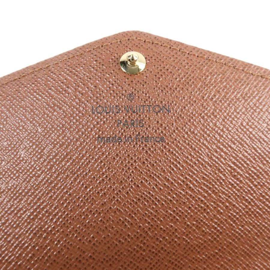 LOUIS VUITTON Monogram Portefeuille Sara金扣長錢包-7