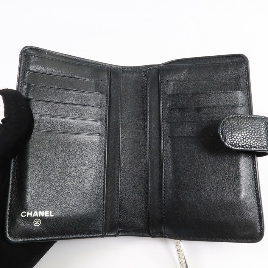 CHANEL 牛皮皮革Wallet錢包-4