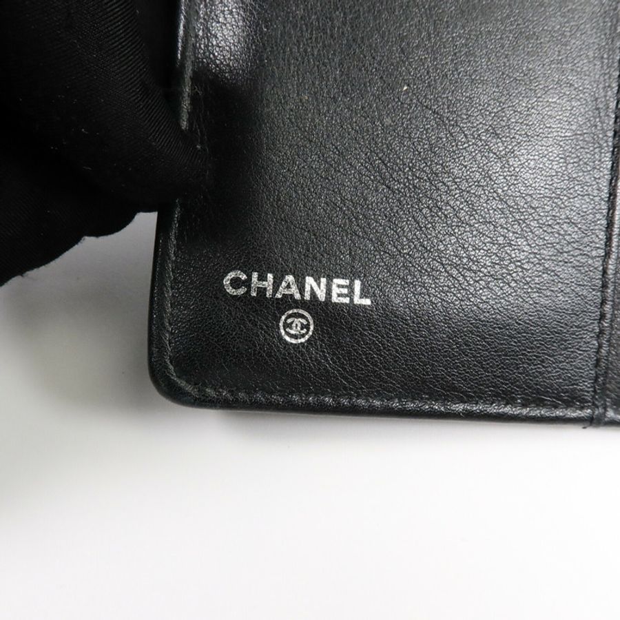 CHANEL 牛皮皮革Wallet錢包-6