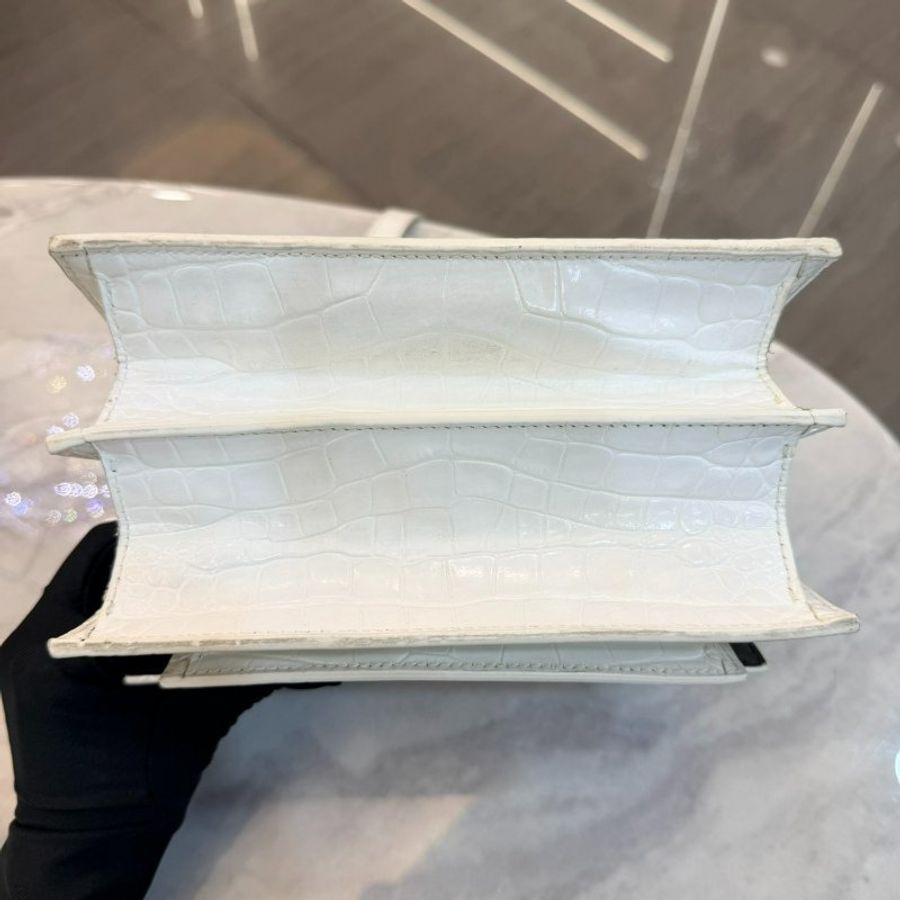 *SHIHNA名牌精品* Balenciaga Classic City金屬logo 牛皮斜背包-8