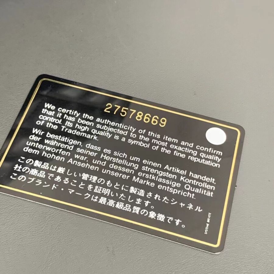 Chanel香奈兒cf jumbo黑金羊皮雙蓋鏈條包,鐳射27開-8