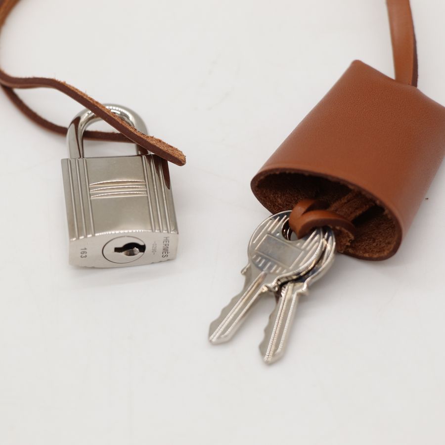 Hermès 愛馬仕 Herbag 31 棕色 斜挎包-19
