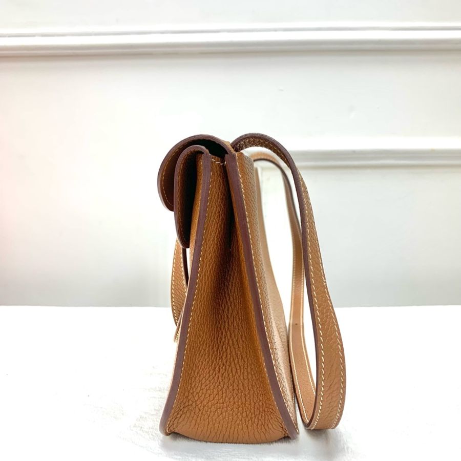 Full set Hermes Halzan 25 金棕色-4
