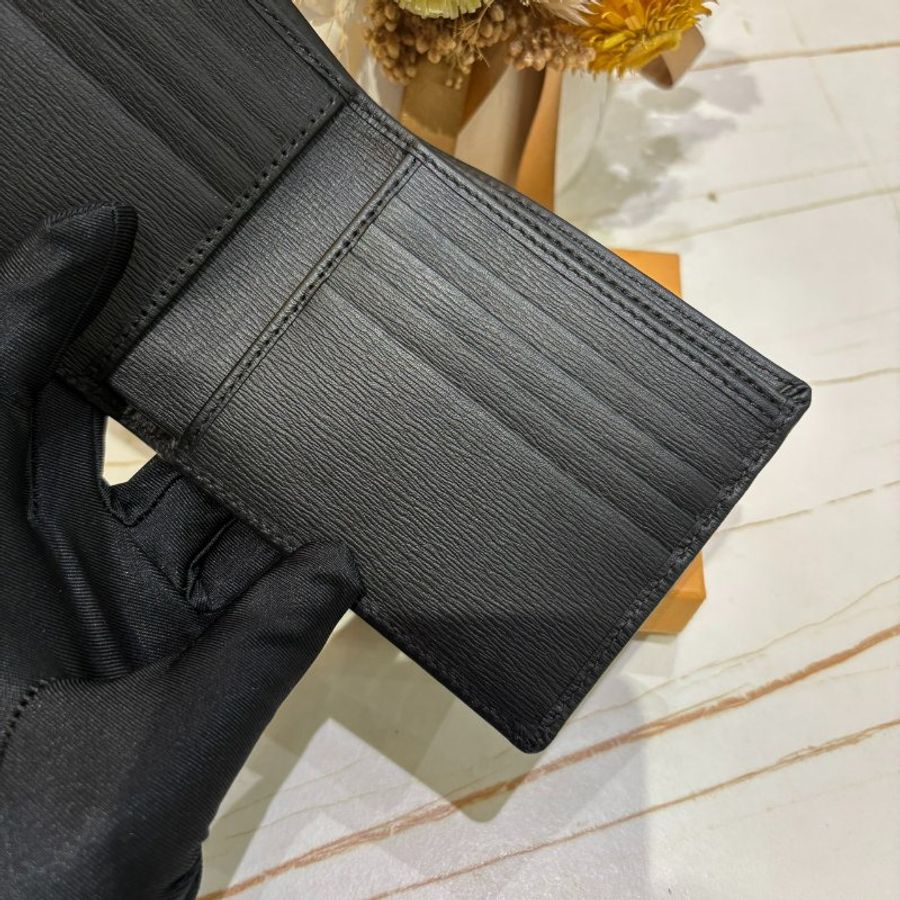 *SHIHNA名牌精品*TOD'S金屬LOGO波紋小牛皮對開八卡短夾-5