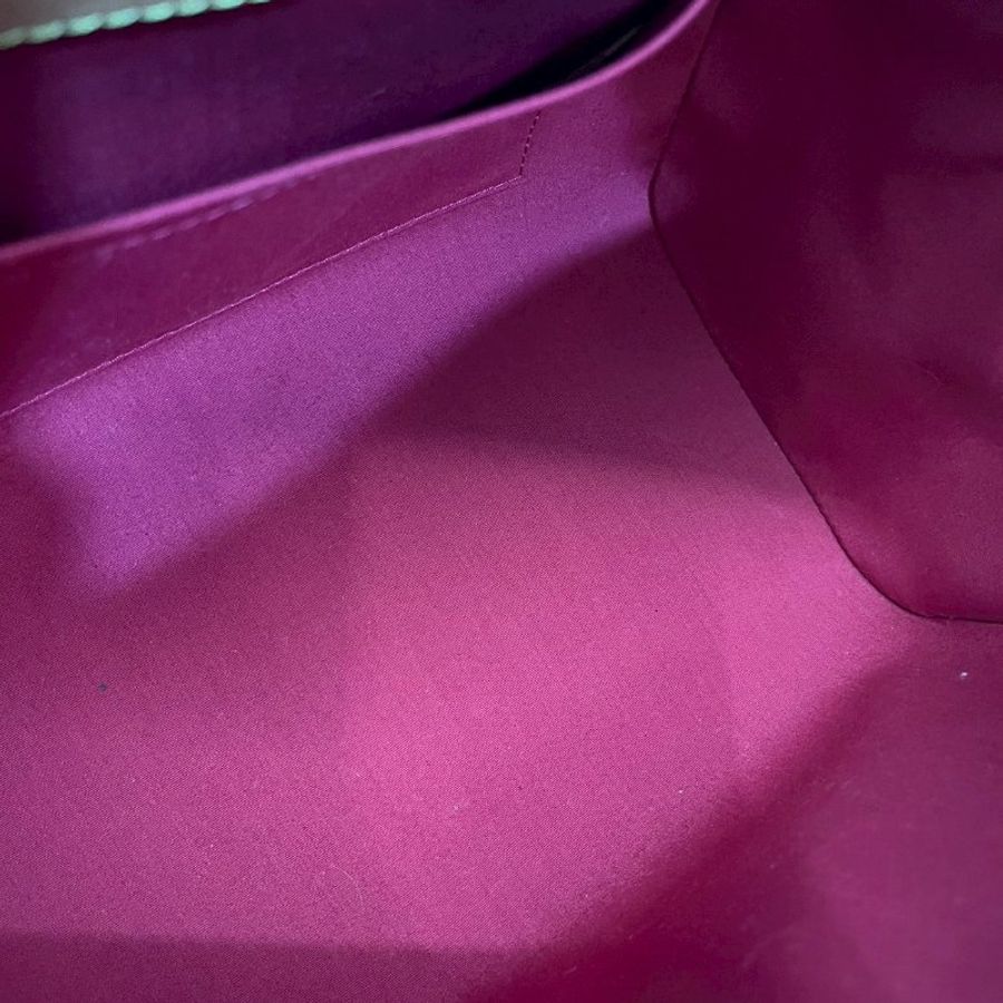 Louis Vuitton 紅色漆皮波士頓包-13