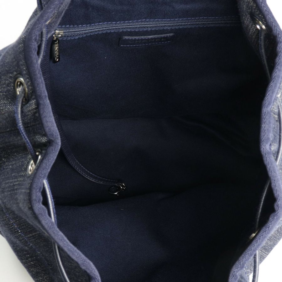 CHANEL 帆布Bucket Backpack背包-4