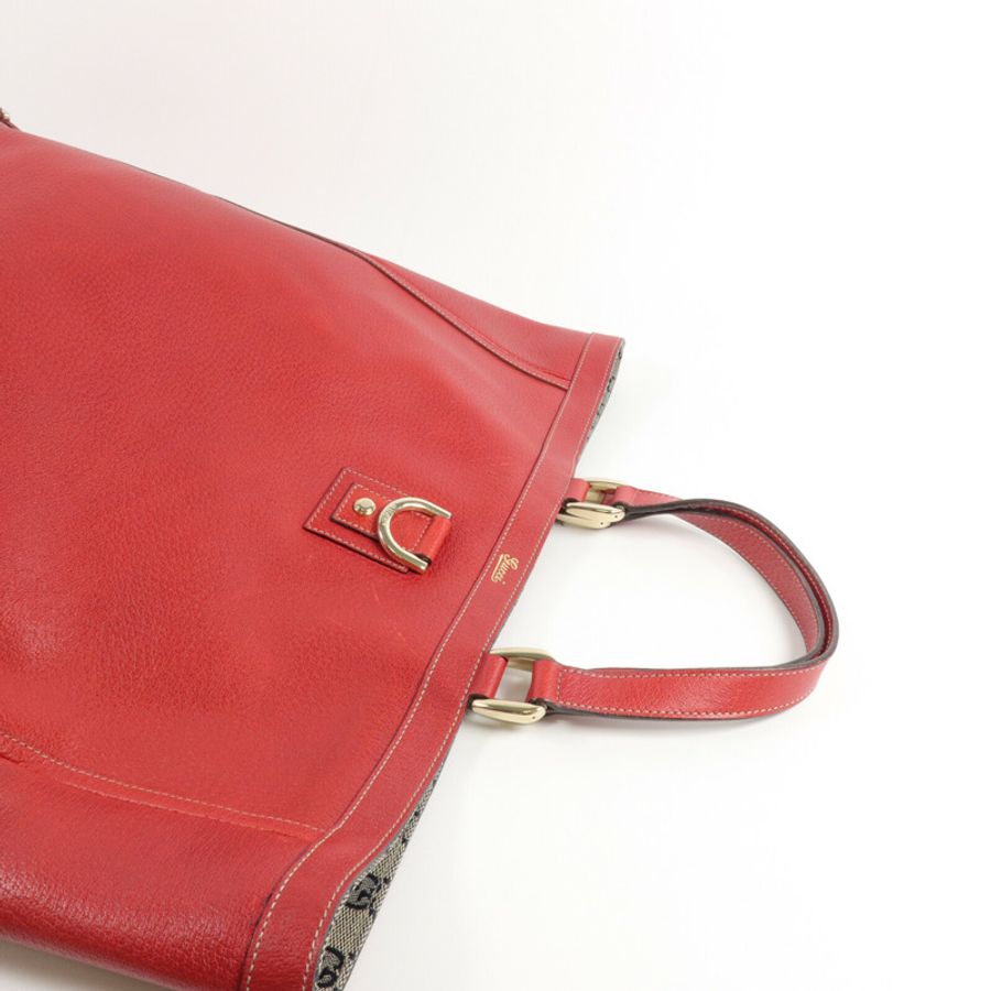 GUCCI 牛皮皮革Tote Bag手挽袋-7