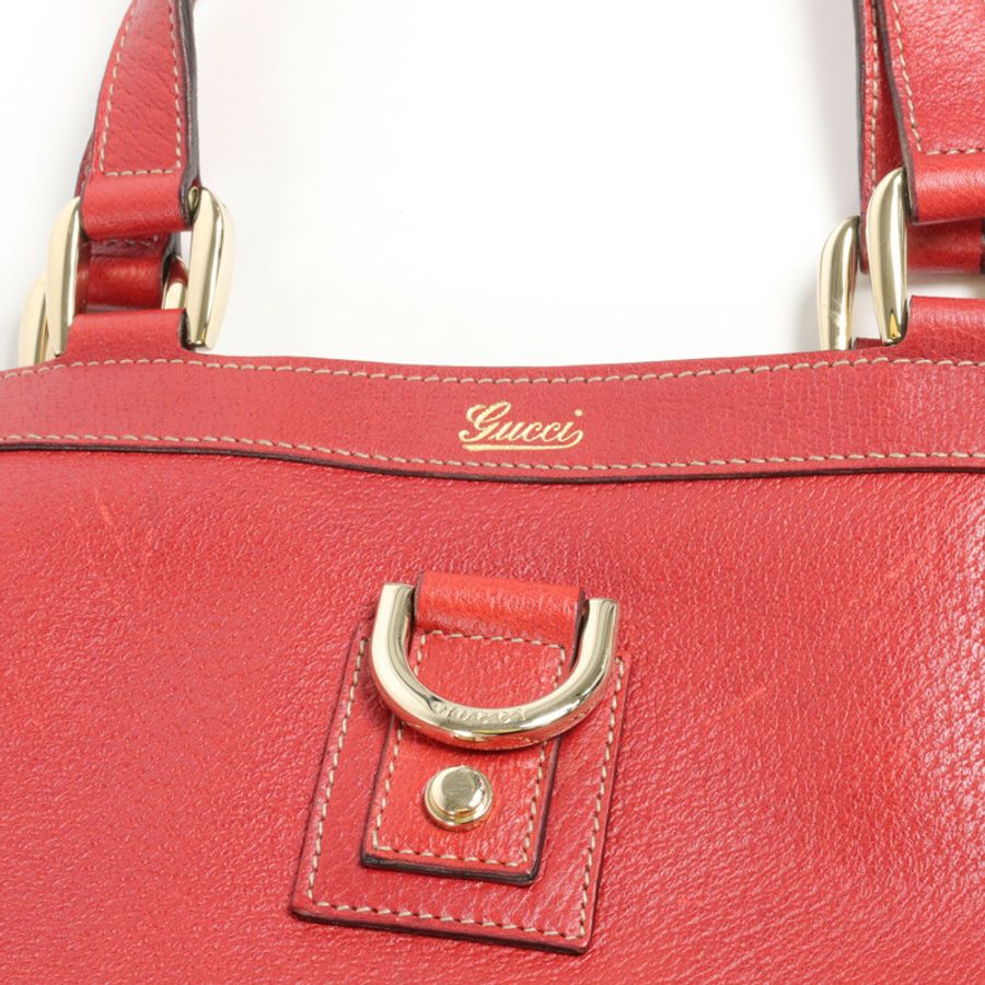 GUCCI 牛皮皮革Tote Bag手挽袋-8