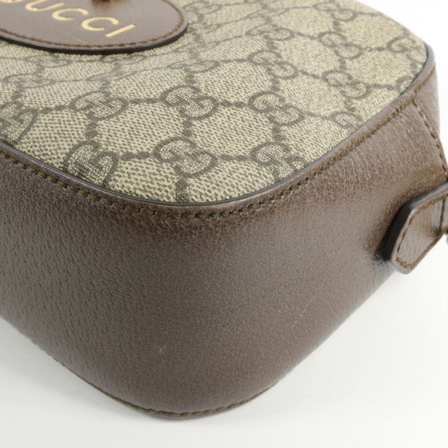 GUCCI 塗層帆布Neo Vintage GG Supreme肩背袋-11