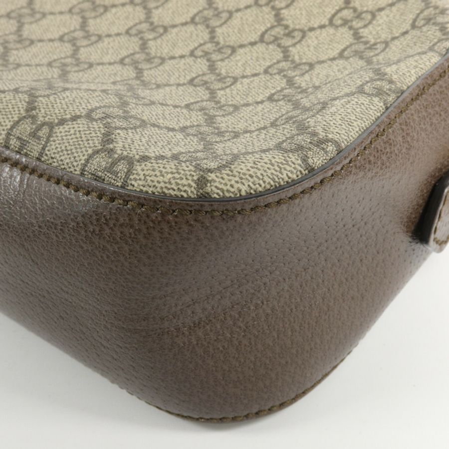 GUCCI 塗層帆布Neo Vintage GG Supreme肩背袋-13