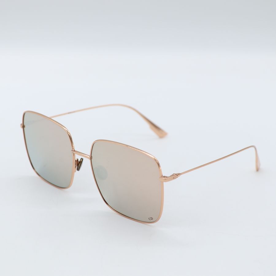 Dior 玫瑰金方框 墨鏡-1