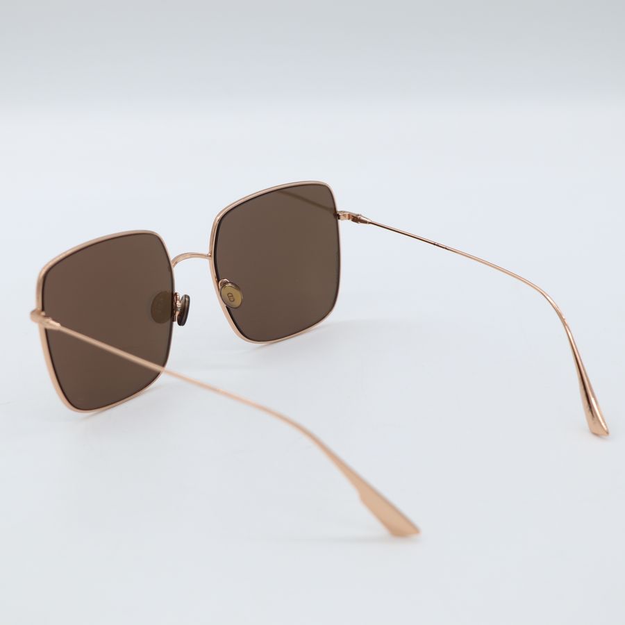 Dior 玫瑰金方框 墨鏡-8
