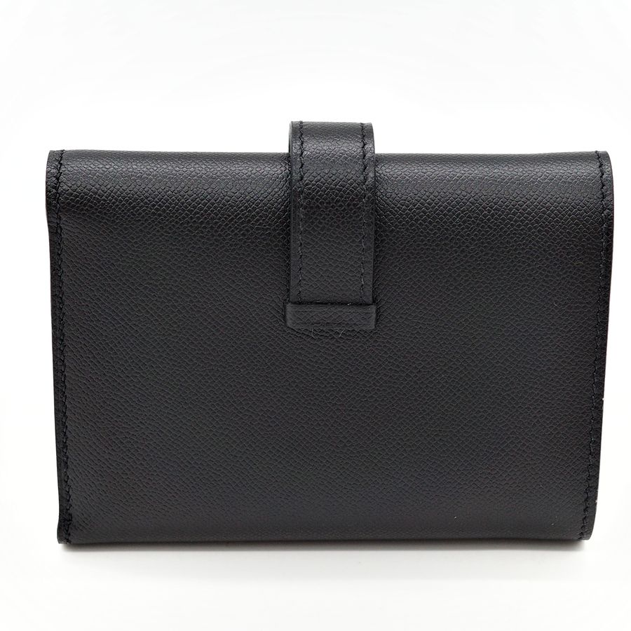 Hermès 愛馬仕 So Black Bearn 短夾-1