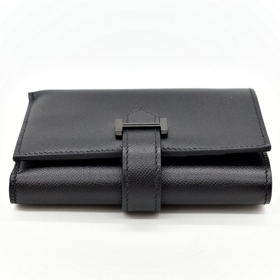Hermès 愛馬仕 So Black Bearn 短夾-2