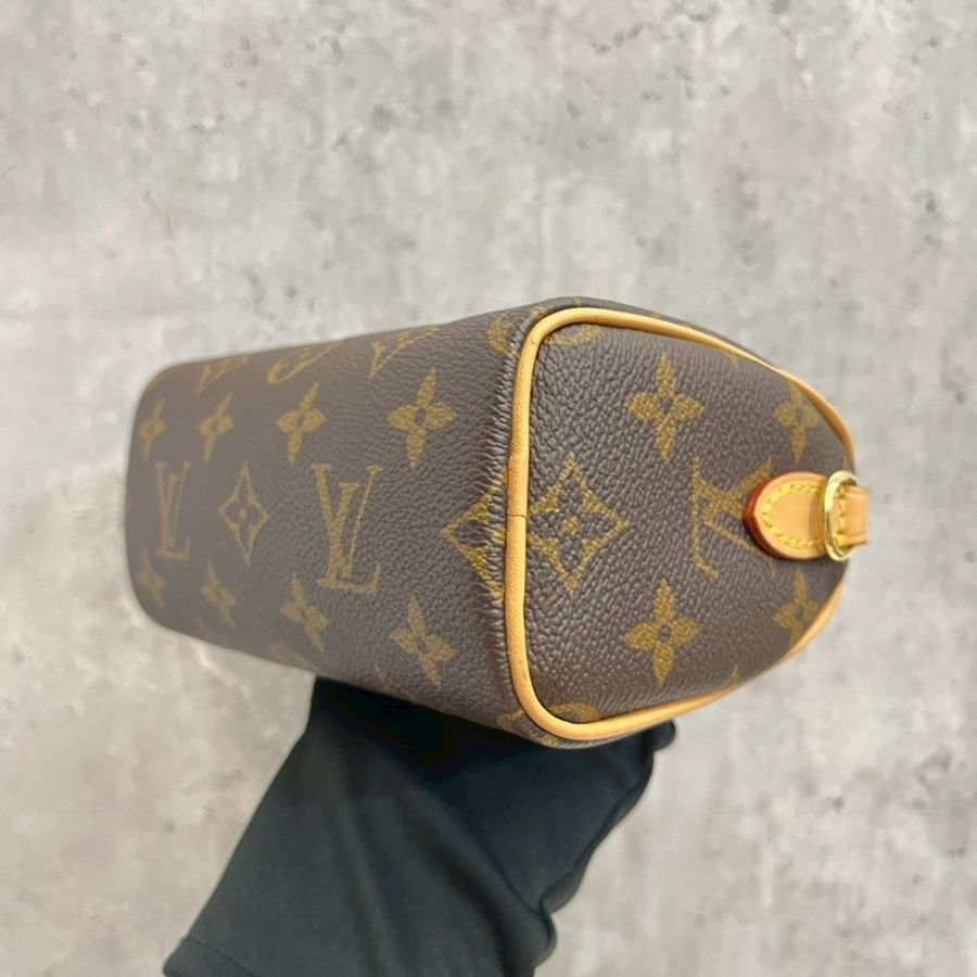Louis Vuitton Nano Speedy 經典老花 晶片款-9