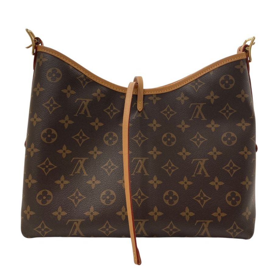 LOUIS VUITTON 路易威登 CARRYALL PM M46203 肩背包 老花 金釦-1