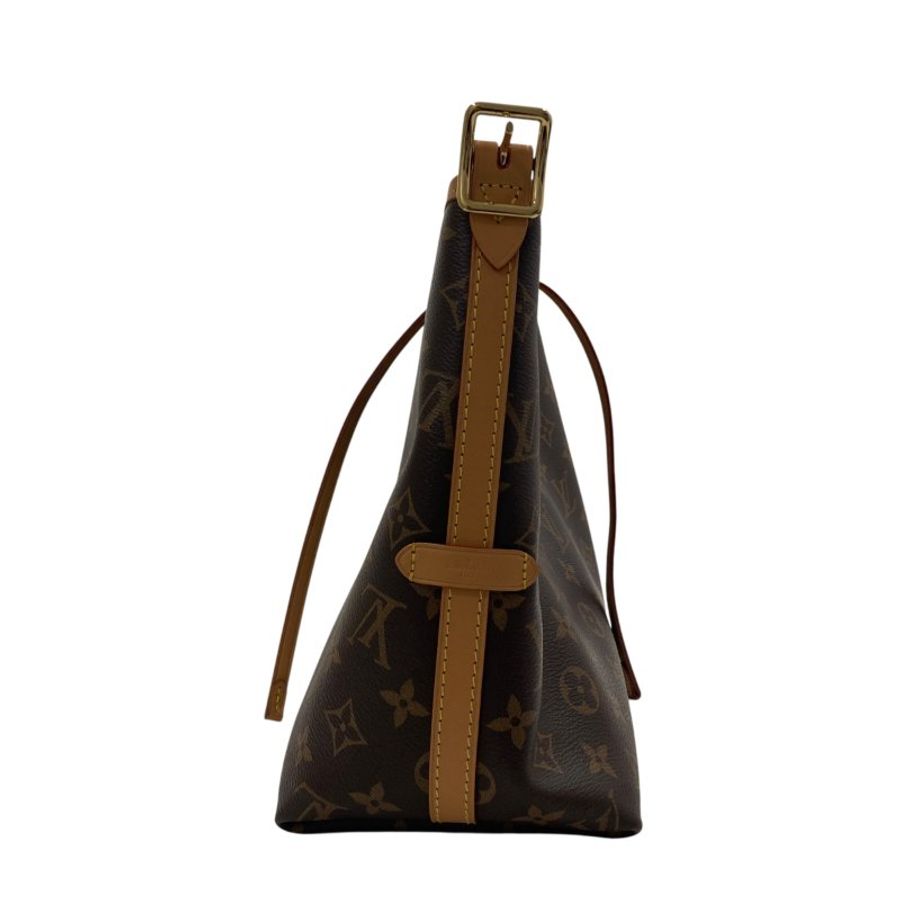 LOUIS VUITTON 路易威登 CARRYALL PM M46203 肩背包 老花 金釦-2