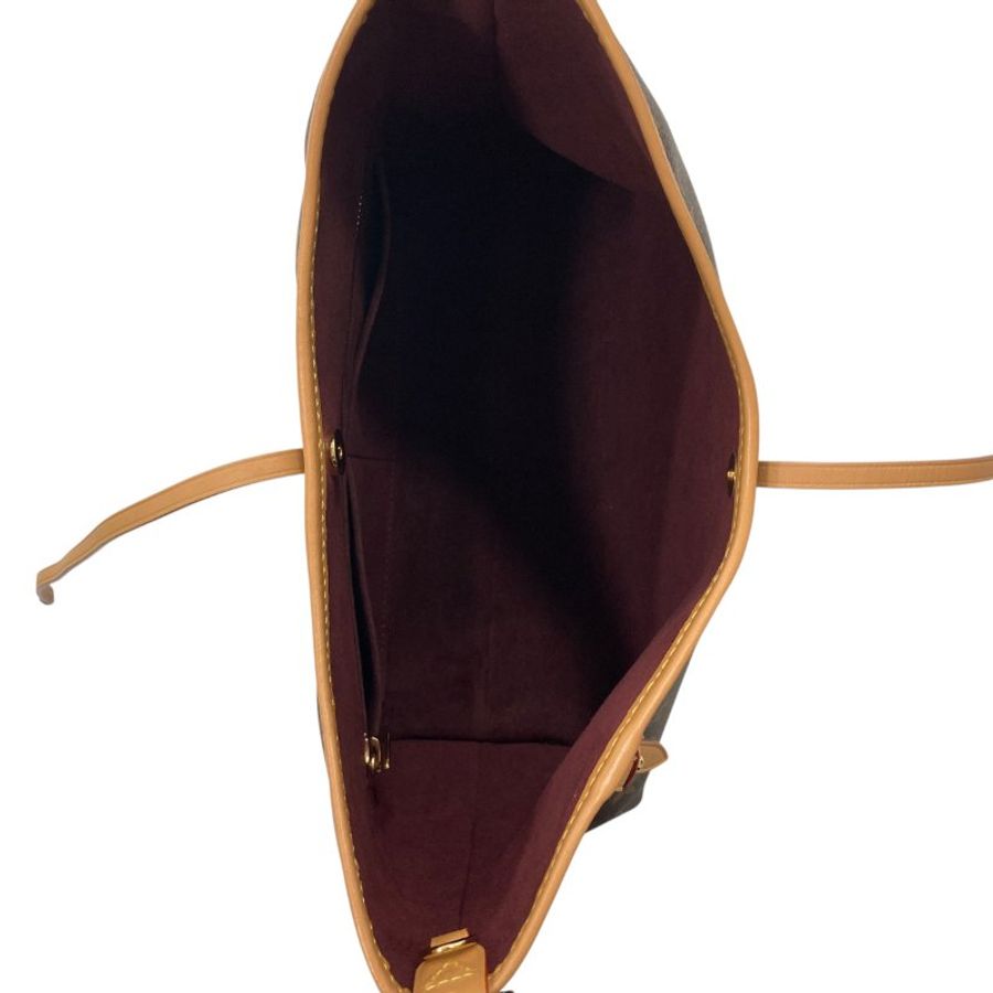 LOUIS VUITTON 路易威登 CARRYALL PM M46203 肩背包 老花 金釦-6