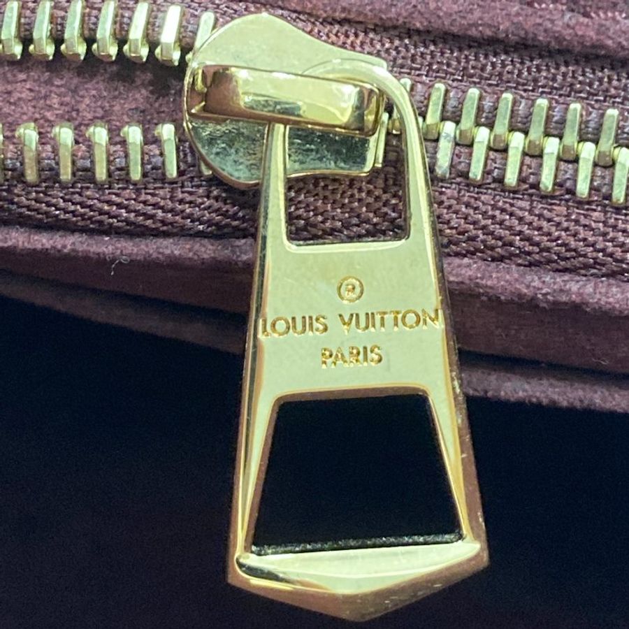 LOUIS VUITTON 路易威登 CARRYALL PM M46203 肩背包 老花 金釦-12