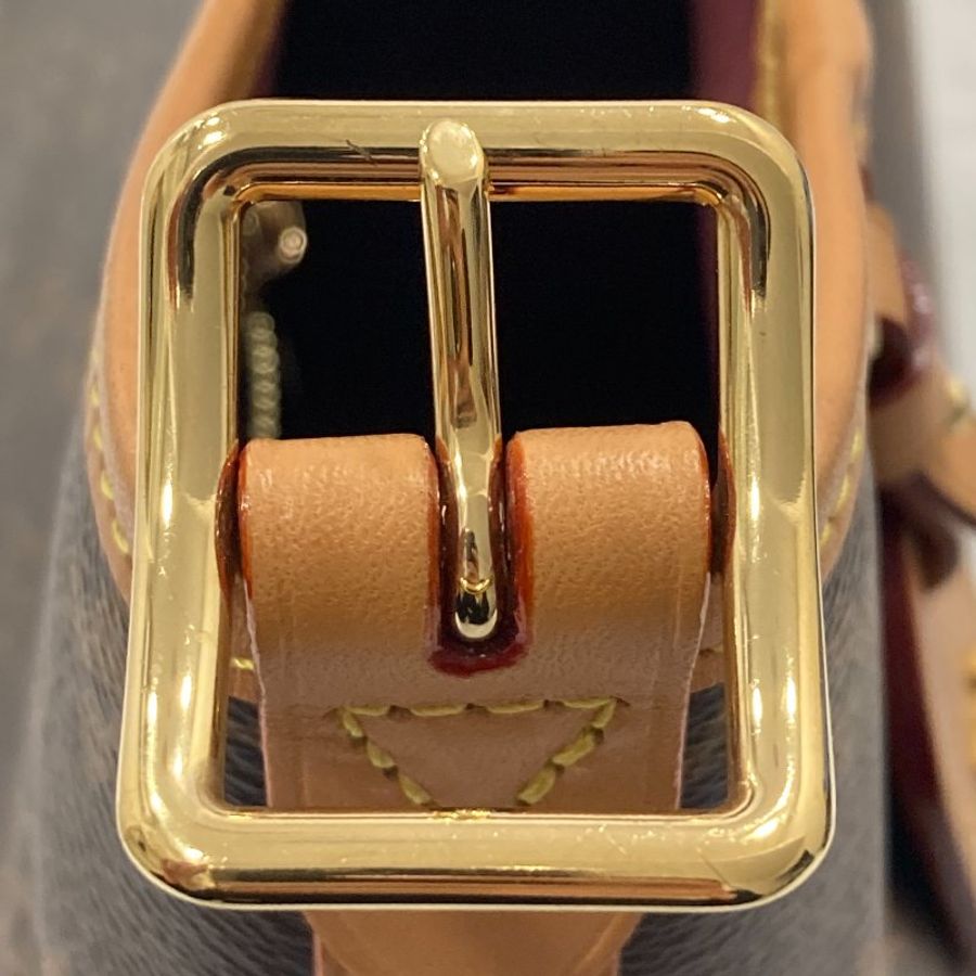 LOUIS VUITTON 路易威登 CARRYALL PM M46203 肩背包 老花 金釦-15