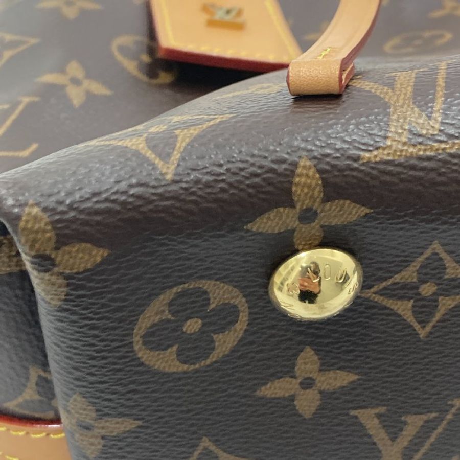 LOUIS VUITTON 路易威登 CARRYALL PM M46203 肩背包 老花 金釦-21