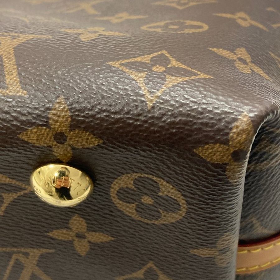 LOUIS VUITTON 路易威登 CARRYALL PM M46203 肩背包 老花 金釦-22