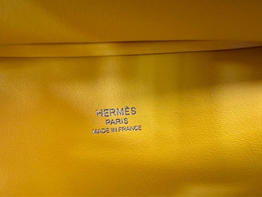HERMES / 愛馬仕 Jypsiere 吉普賽包,閒置未使用,Swift 牛皮,那不勒斯黃。-10