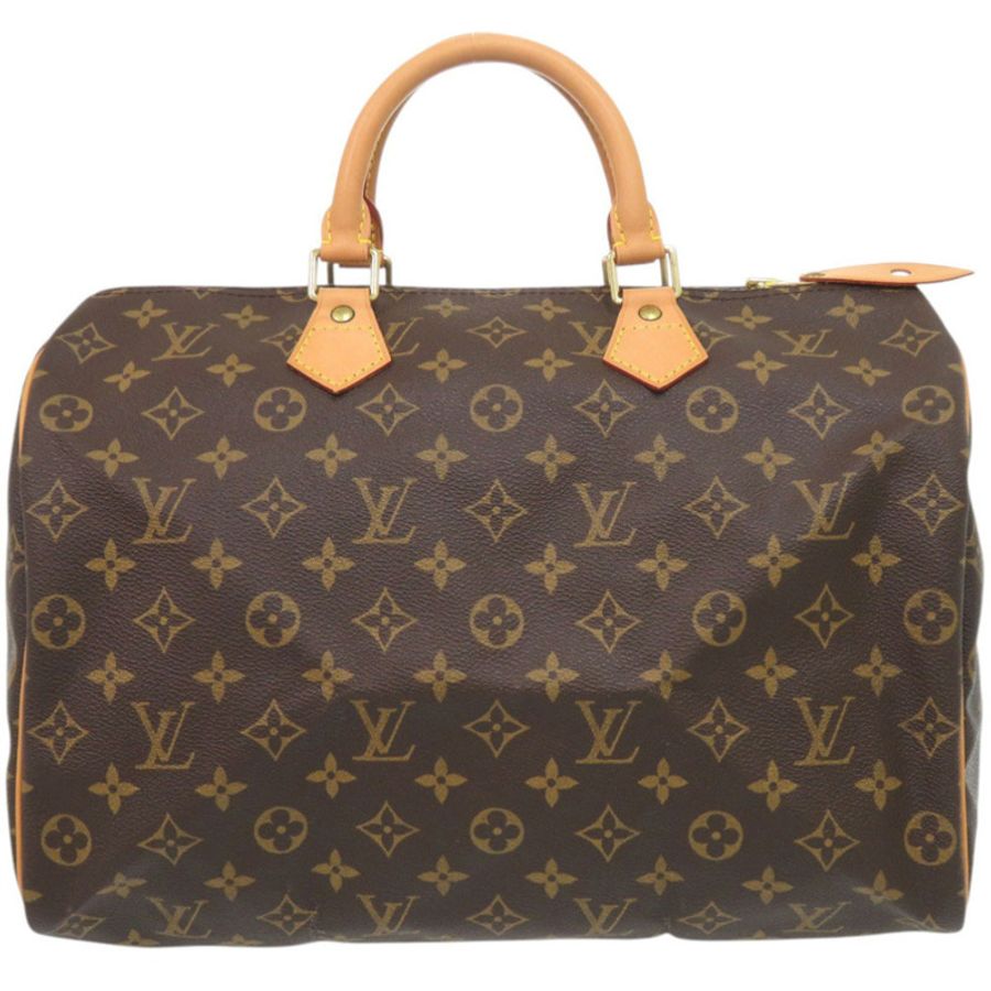 路易威登 Speedy 35 Monogram M41524 手提包,成色極佳,LV 1181 LOUIS VUITTON-0