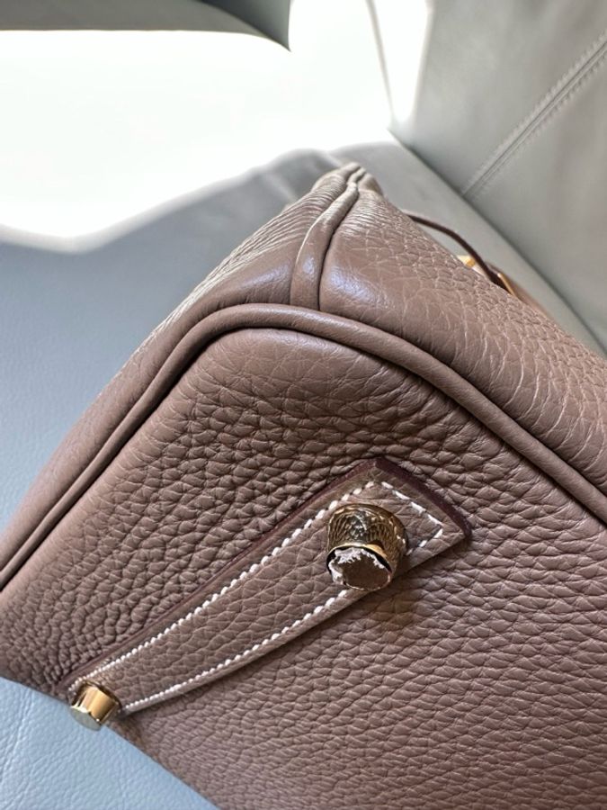 愛馬仕 Hermès Birkin 30 大象灰(Etoupe),金扣,Togo 皮,B 刻印,輕微使用痕跡,保存很好,原始成色。-5