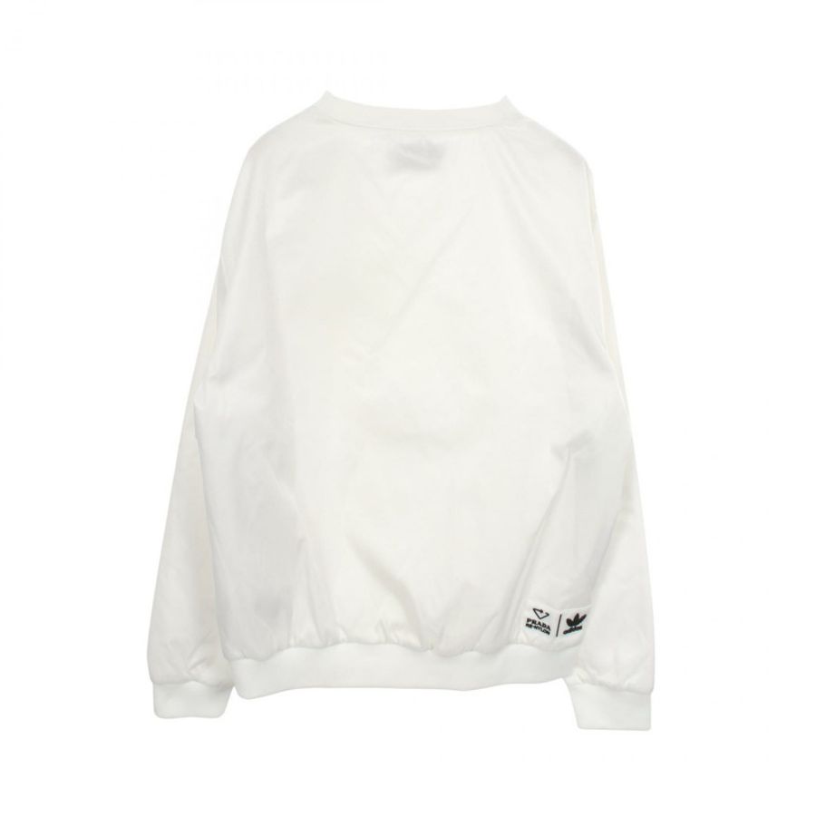 PRADA adidas Re-Nylon 長袖襯衫上衣 #3XL 尼龍 白色 黑色 二手 男款-1