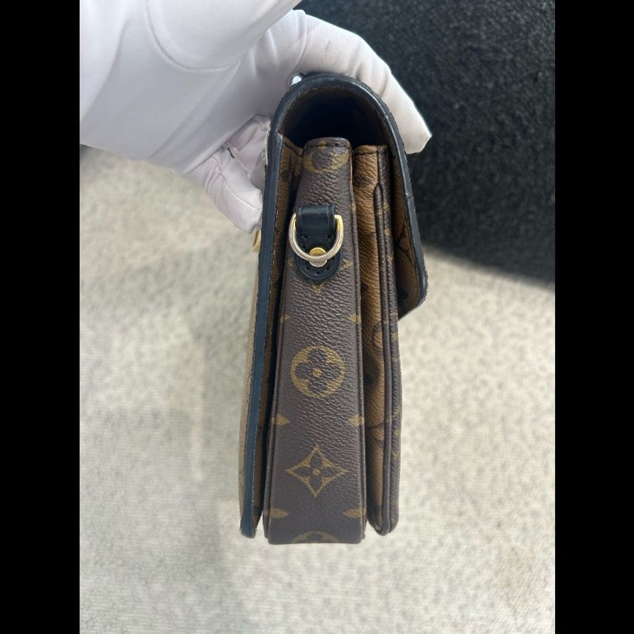 LV路易威登 Pochette Metis焦糖拼色郵差包-3