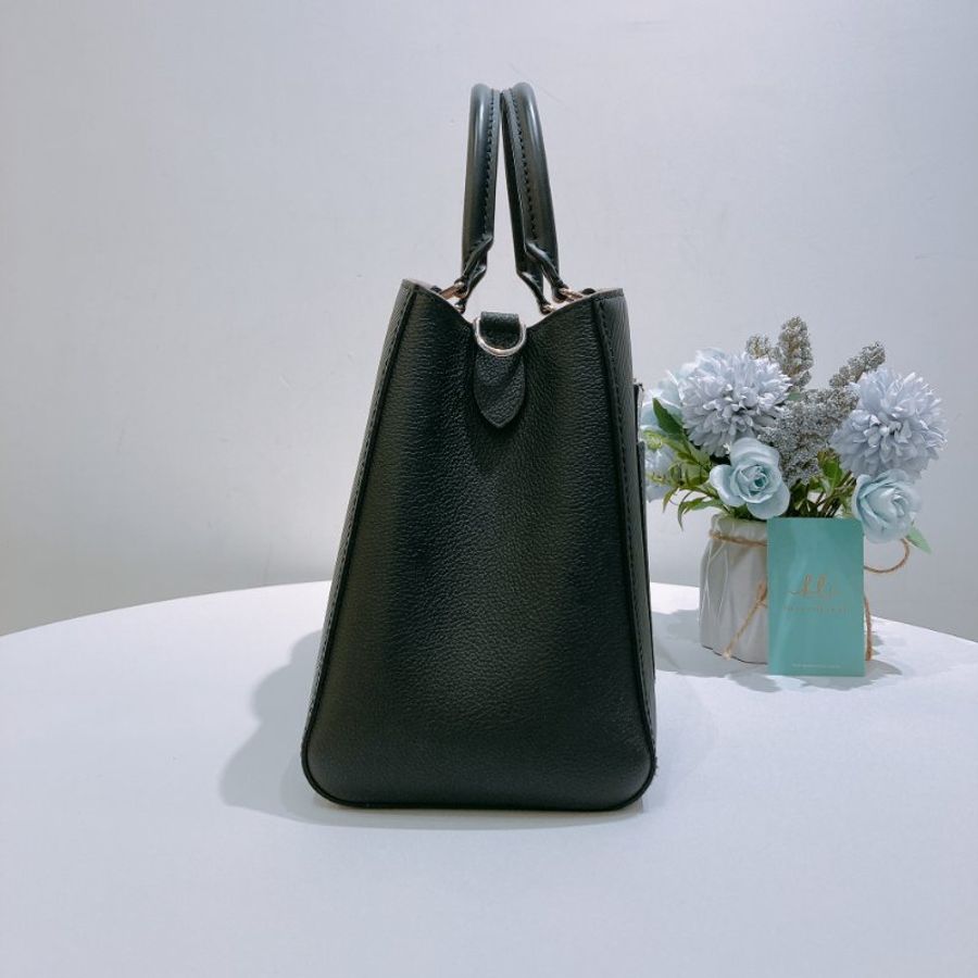 TW4922 Louis Vuitton 路易威登 銀扣手挽肩背兩用袋黑色/粉紅色 Epi Marelle MM Black/Pink x PHW-2