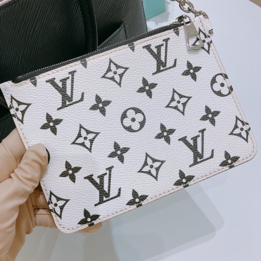 TW4922 Louis Vuitton 路易威登 銀扣手挽肩背兩用袋黑色/粉紅色 Epi Marelle MM Black/Pink x PHW-16