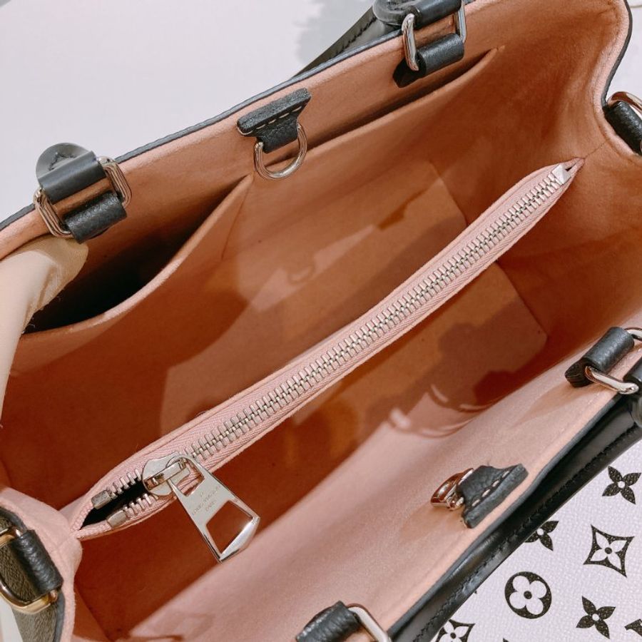 TW4922 Louis Vuitton 路易威登 銀扣手挽肩背兩用袋黑色/粉紅色 Epi Marelle MM Black/Pink x PHW-18