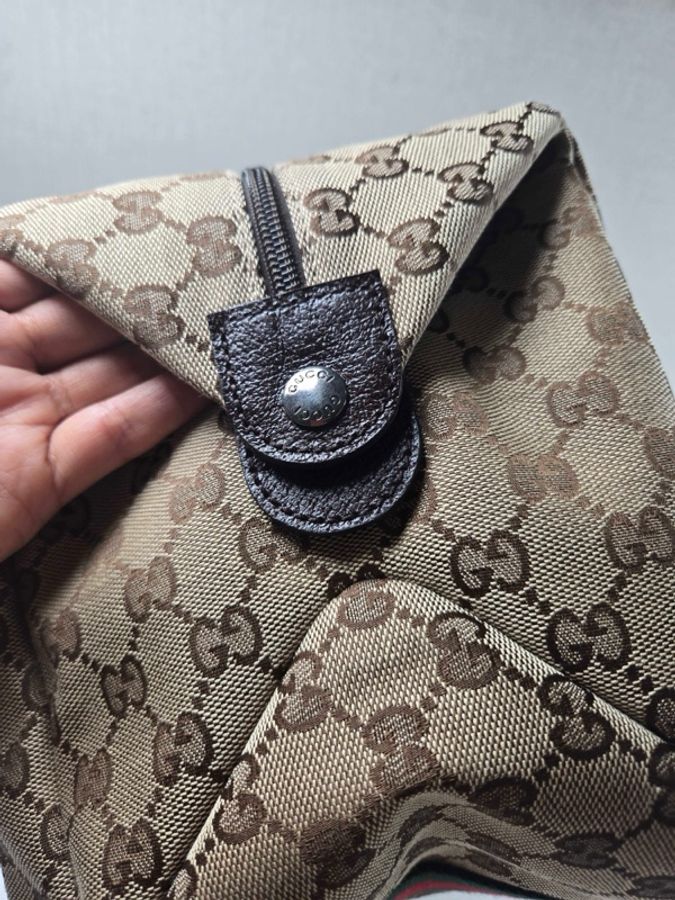Gucci 古驰老花旅行袋-6