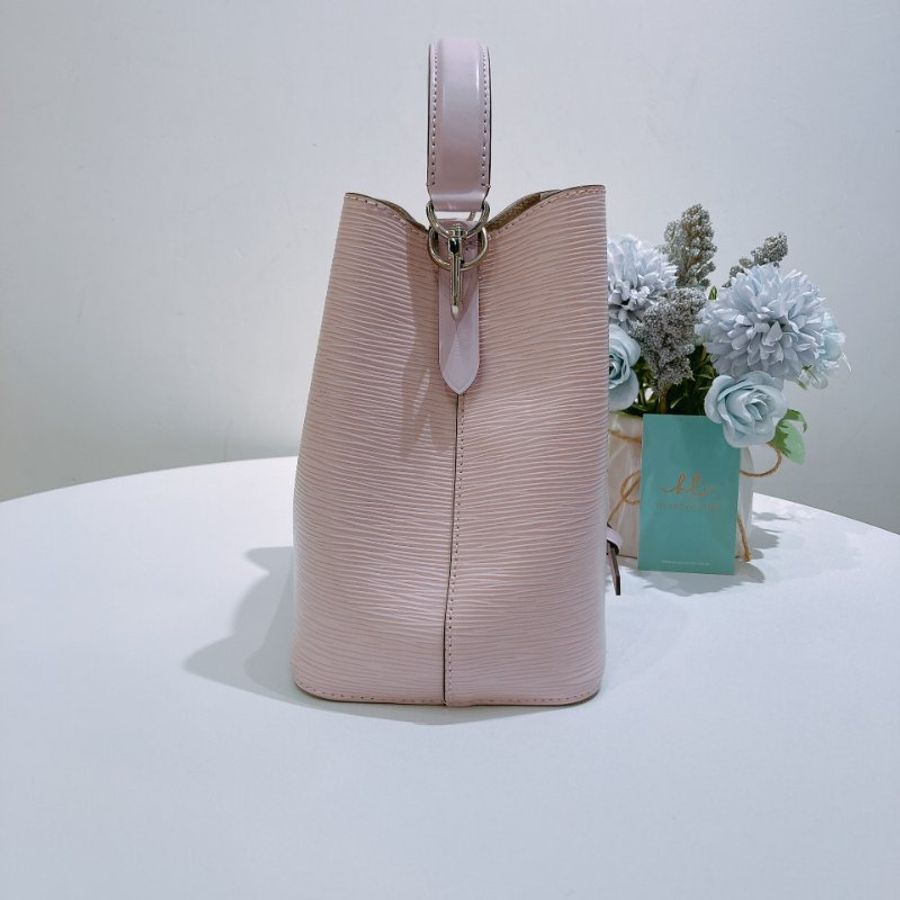 TW4923 Louis Vuitton 路易威登 水桶包 布肩帶Epi Neo Noe BB Pink x PHW-3