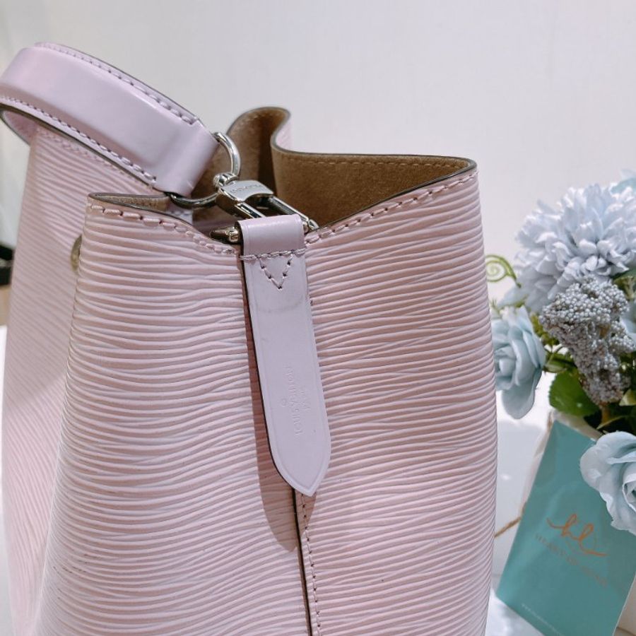 TW4923 Louis Vuitton 路易威登 水桶包 布肩帶Epi Neo Noe BB Pink x PHW-10