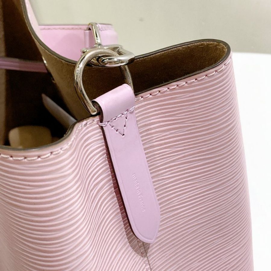 TW4923 Louis Vuitton 路易威登 水桶包 布肩帶Epi Neo Noe BB Pink x PHW-11