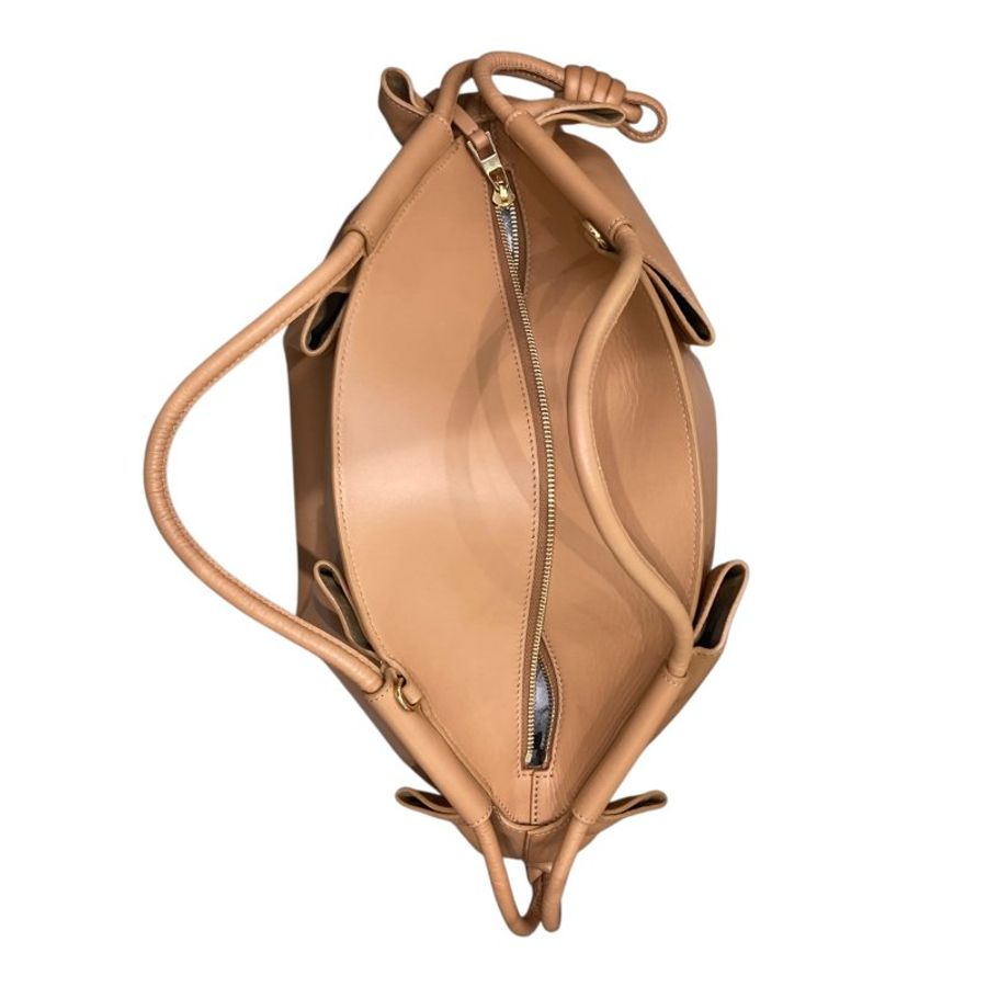 LOEWE 羅威 Paseo 手提包 A709P48X02 062250 棕色 金釦-4