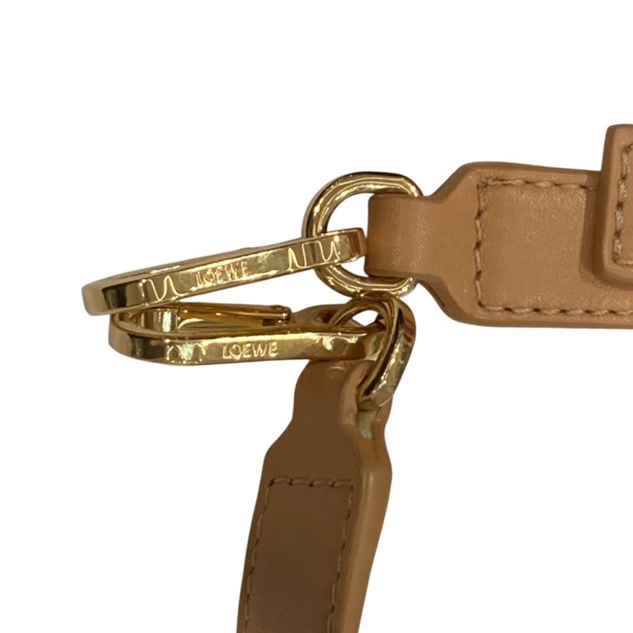 LOEWE 羅威 Paseo 手提包 A709P48X02 062250 棕色 金釦-15